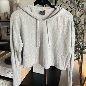 Nike Yoga Luxe Dry Fit Cropped Hoodie - Size L